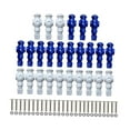 thumbnail image 4 of Dualoai 26 Pieces Table Soccer Foosball Men Repair Parts, Entertainment Foosball Blue White, 4 of 9