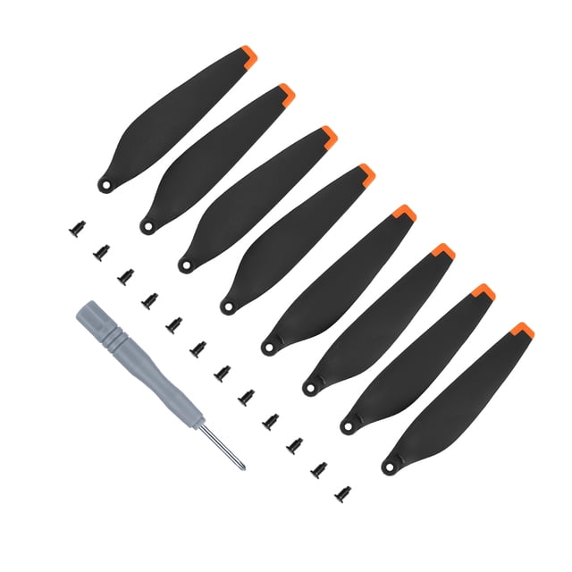 Inteprter 8 piezas Wing Dual Airfoils Small Compact Airfoil Minimalist rendimiento Reemplazo para Mini 3 Rubicelle Type3 NO3