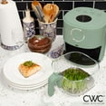 thumbnail image 4 of COOK WITH COLOR Air Fryer, 4Qt Glass Air Fryer, Stylish Kitchen Appliance, Green, 4 of 8