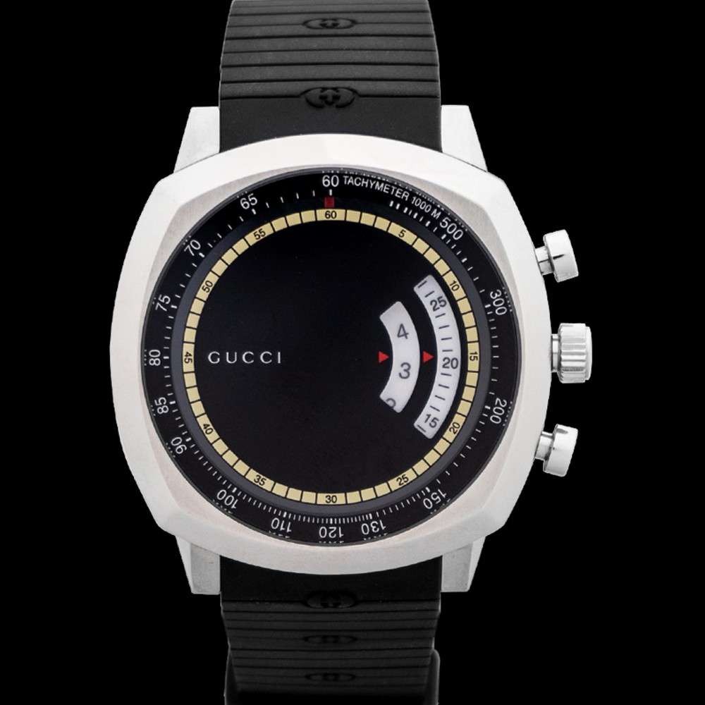 Gucci Men's Grip Black Dial Watch - YA157301 - image 4 of 4
