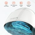 thumbnail image 6 of TASALON 1875W Ionic Hooded Hair Dryer with 3 Heat Settings, Professional Sit-Under Dryer for Home & Salon, Portable Ceramic Hair Dryer Bonnet,White, 6 of 7