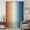 Yellow Blue, variant on Burnt Orange Blue Ombre Sheer Curtains 108" Extra Long for Living Room, Abstract Modern Art Aesthetics Light Filtering Privacy Drapes, Semi Sheer Window Treatment for Floor to Ceiling Window