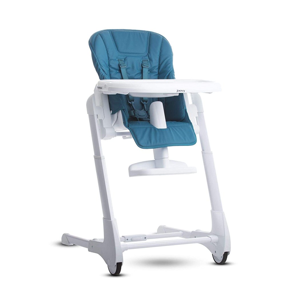 Joovy Foodoo High Chair, Reclinable Seat, Adjustable Footrest, 8 Height