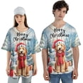 thumbnail image 4 of Merry Christmas Goldendoodle Enjoys Woofmas Winter Xmas Holiday All Over Print 3D Baseball Shirt Doodle Dog Lover Gifts Idea Softball Sport - 02022, 4 of 6