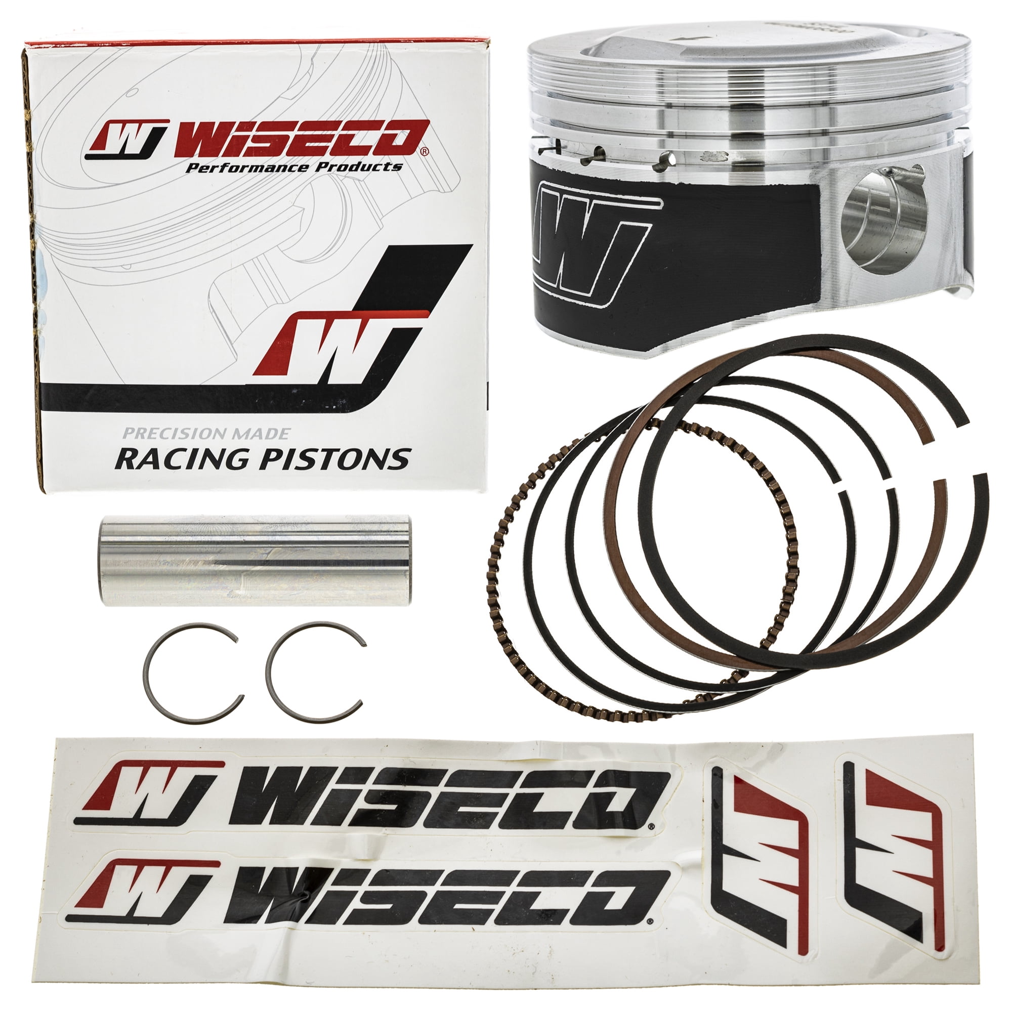 Niche Cylinder Head Wiseco Piston Gasket Kit for Yamaha Grizzly 350 10.25:1 MK1012482