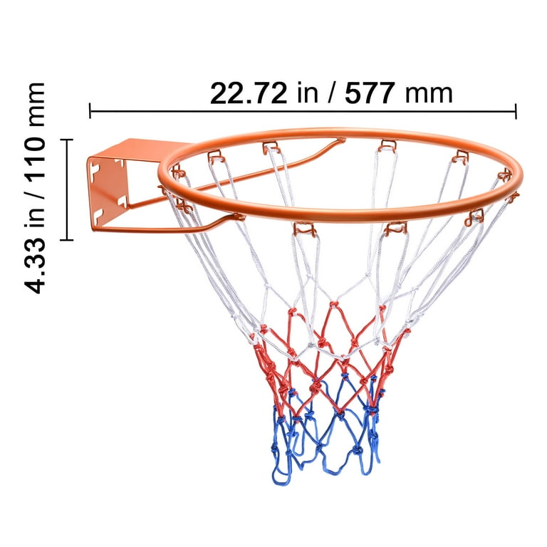 VEVOR Basketball Rim Replacement Outdoor Heavy Duty Hanging Flex Hoop Net -  Wayfair Canada