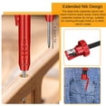 thumbnail image 4 of Carpenter Pencil With Refill Leads And Built-In Sharpener For Deep Hole Marker, 4 of 5