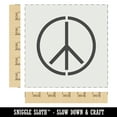 thumbnail image 2 of Peace Sign DIY Cookie Wall Craft Stencil - 5.5 Inch, 2 of 5