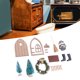 thumbnail image 4 of Kit De Puerta De Hadas Para Casa De Muñecas, Kit De Puerta De Hadas Navideñas De Alta Simulación Para Bricolaje, 4 of 7