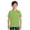 Army Green, variant on Ruyang Polo Shirts for Boys Girls Solid Soccer Print Baggy Casual Short Sleeve Summer Lightweight Outdoor Athletic Blouse T Shirts