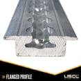thumbnail image 3 of US Cargo Control Flanged L-Track, 8 Ft Aluminum L Track Rail for Recessed Installation for  Versatile Trailer Tie Down Track in Enclosed Trailers, Utility Trailers or Truck Beds, 3 of 7