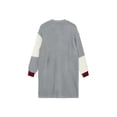 thumbnail image 6 of Qiylii Women Loose Knitted Long Cardigan, Variegated Button-down V neck Coat, 6 of 9