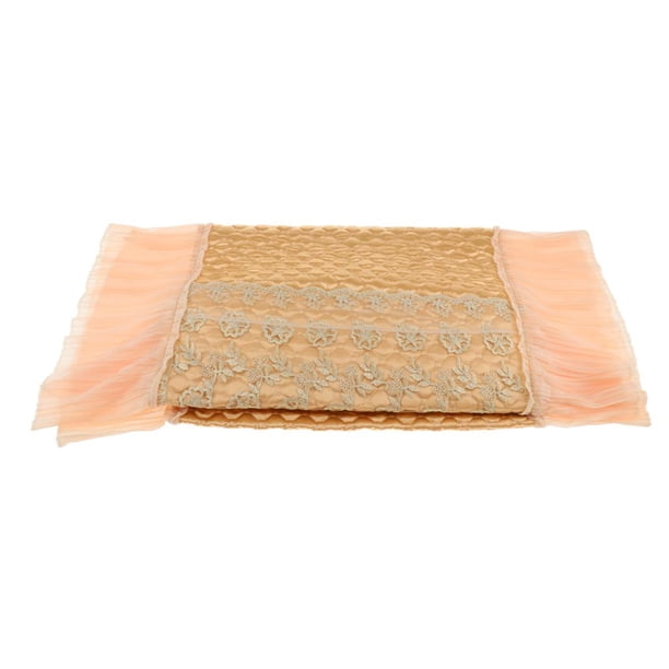 1x cubierta de polvo Guzheng cubierta de cítara Fresh Professional con cubierta de taburete de doble capa Yuyangstore Cubierta de encaje Guzheng