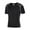 Black, variant on Baiways Boys Rash Guard Swim Shirt Short Sleeve for Toddler Kids Youth Rashguard Water Shirt Quick Dry Swimming Solid Color Shirt