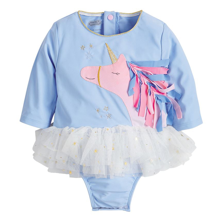 Mud Pie Baby Girl Unicorn Dress 
