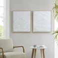 thumbnail image 4 of Desert Serenity Hand Embellished Abstract 2-piece Framed Canvas Wall Art Set 96693, 4 of 7
