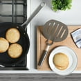 thumbnail image 2 of Martha Stewart Richburn 6.5" Large Slotted Pancake Turner W/Stainless Steel Handle, 2 of 5