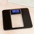 thumbnail image 4 of bluestone tempered glass digital bathroom scale - black, 4 of 4