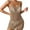 Khaki, variant on Besolor Womens Swimsuits Cover Ups Crochet Bathing Suit Sleeveless Hollow out Coverup Beach Mini Dress Swimwear