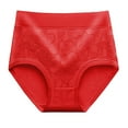 thumbnail image 2 of Xunlbb Underwear Women Pack,Women's Large Size High Waist Panties Fashionable Sexy Women's Panties (Red XL) on Clearance, 2 of 4