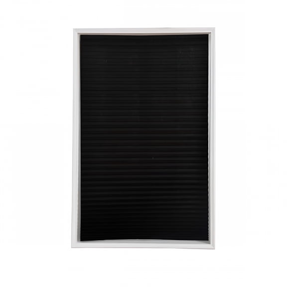 LAMIRO Self-Adhesive Pleated Blinds Half Blackout Windows Curtains Office Bathroom Kitchen Balcony Shades