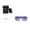 Black clear set, variant on Mens UV400 Protection Sunglasses Goggle Eyewear with Acrylic Lenses and Plastic Metal Frame Driving Glasses 59MM Lens