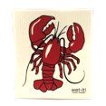 thumbnail image 2 of Swedish Dish Cloth Nautical Set Absorbent Cleaning Cloth  Crab Lobster W409w413w2109w1039, 2 of 4