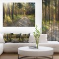 thumbnail image 1 of Road Through Green Pine Forest, 1 of 3