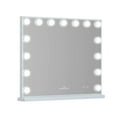 thumbnail image 3 of Impressions Vanity Aurora Hollywood LED Makeup Mirror with Lights and Touch Sensor (White), 3 of 4