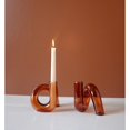 thumbnail image 2 of GUOOL Creative Nordic Glass Desktop Flower Vase Plant Planter Container Floral Display Brown, 2 of 9