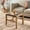 Cognac/Natural, variant on Safavieh Solana Modern Square Ottoman, Cognac/Natural