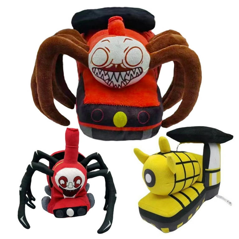 Choo-Choo Charles Plush Toy Banban Plush Horror Game Spider Animal Figure  Stuffed Doll Charles Train Plushie Gift for Kids