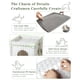 thumbnail image 3 of Caja de arena para gatos SETVSON de ratán con alfombrilla de arena para gatos, color blanco, 3 of 7