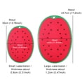 thumbnail image 4 of mmirethe Board Watermelon Shape PP Plastic Food Grade Durable Chopping Stylish Sturdy Hole Practical Kitchen Tools Fruit Meat Big, 4 of 8