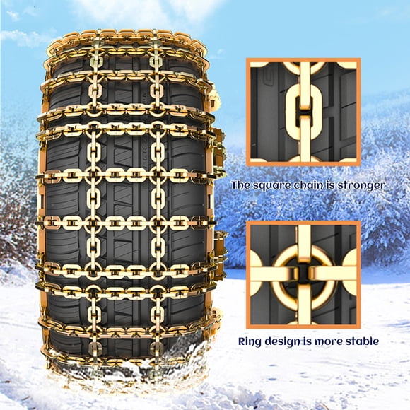 Tire Snow Chains Anti Slip Tire Chains Snow Chains Car Anti Slip Tire Chains Anti Skid Tire Snow Chains For Car SUV Trucks