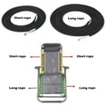 thumbnail image 4 of EIMELI Elastic Bungee Rope Cords Recliner Laces for Zero Gravity Chair Replacement-Black, 4 of 10