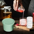 thumbnail image 1 of XWSHYW Envuelto En Hielo 2024 Bandeja de Hielo de Fácil Liberación con Tapa para 20-40 Tazas 3 Moldes de Hielo Cilíndricos Huecos para Tazas Bandeja de Hielo Grande Reutilizable Adecuada para 20 Oz-4, 1 of 4