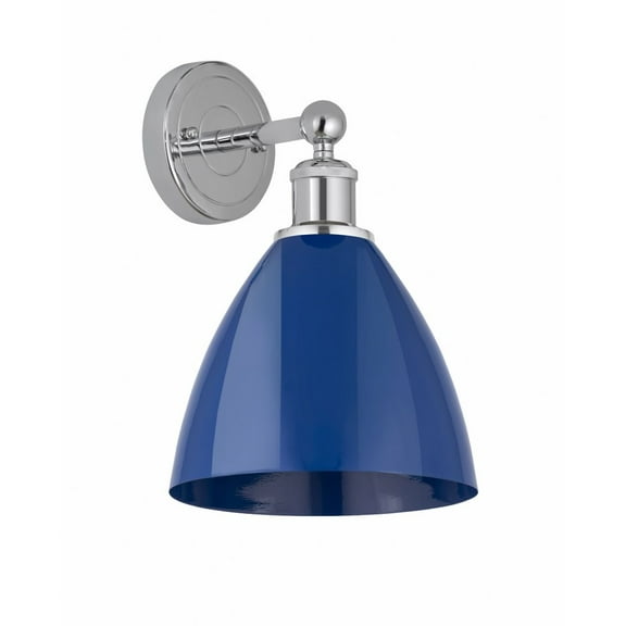 Innovations Lighting - Plymouth Dome - 1 Light Wall Sconce In Industrial