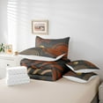 thumbnail image 6 of Castle Fairy Tree Leaves Twin Bedding Sets for Boys Girls,Stripes Bedding Comforter Set, 6 of 8