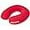 Red, variant on LIFE IS GOOD Memory Foam Travel Neck Pillow - U-Shaped, High Density Memory Foam