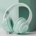 thumbnail image 3 of Auriculares Bluetooth Bling Bling con Degradado de Color Graves Potentes Supraaurales, 3 of 10