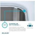 thumbnail image 4 of Elkay ELUHAD111655PD Lustertone 14 x 18-1/2 x 5-3/8" Undermount ADA Kitchen Sink, Perfect Drain, 4 of 7