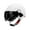 Blanc, variante sur koolsoo Casque Vintage pour Adultes Hommes Femmes Motocross Jaune