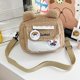 thumbnail image 1 of Bolsa bandolera de felpa pequeño con orejas de dibujos animados lindo con alfiler para vacaciones de fin de semana Ndcxsfigh Para Estrenar, 1 of 6