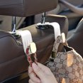 thumbnail image 3 of Gancho De Asiento De Coche Gancho universal para respaldo de asiento Interior de automóvil Organizador de reposacabezas Almacenamiento de soporte de suspensión, 3 of 5