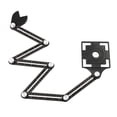 thumbnail image 1 of Almencla Règle de Mesure Multi-Angle Réglable, avec Outils de Carreaux de Queue en Alliage d'Aluminium 5 Trous, 1 of 8