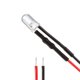 thumbnail image 1 of Luz LED preconectada, DC 24V 20mA - Bombilla redonda blanca preconectada de 5 mm para fiestas en barcos (10 PCS), 1 of 4