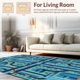 thumbnail image 2 of Ultra Soft Area Rug, Educational Race Track Play Mat for Toddlers, Non Slip, Stain Resistant, Washable Area Rugs for Living Room, Bedroom(Blue, 5X7), 2 of 8