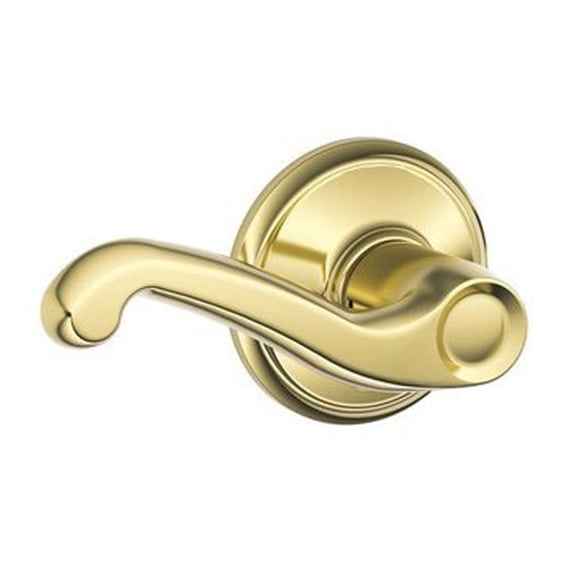 Schlage Flair Lever with Camelot Trim Keyed Entry Lock