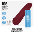 thumbnail image 3 of RIMMEL Kind & Free Multistick, Berry Sweet 005, 0.17 oz, for Cheeks and Lips, Hydrating & Buildable, 3 of 9